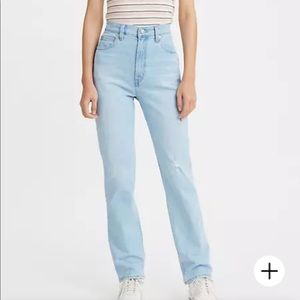 Levi’s 70'S High Rise Slim Straight Jeans